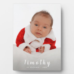 Placa Expositora Añadir sus Navidades de fotos primero