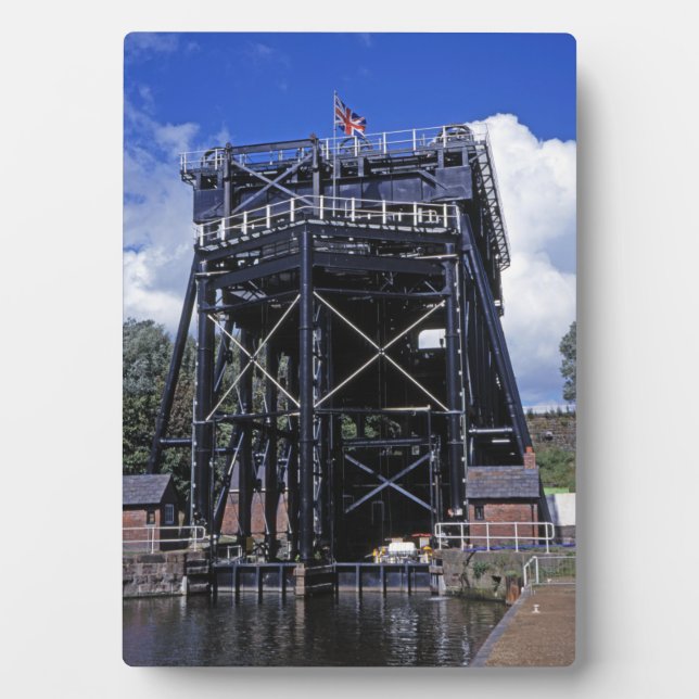 Placa Expositora Anderton Lift Cheshire Inglaterra (Frente)