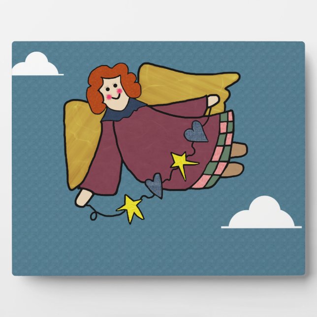 Placa Expositora Ángel (Frente)