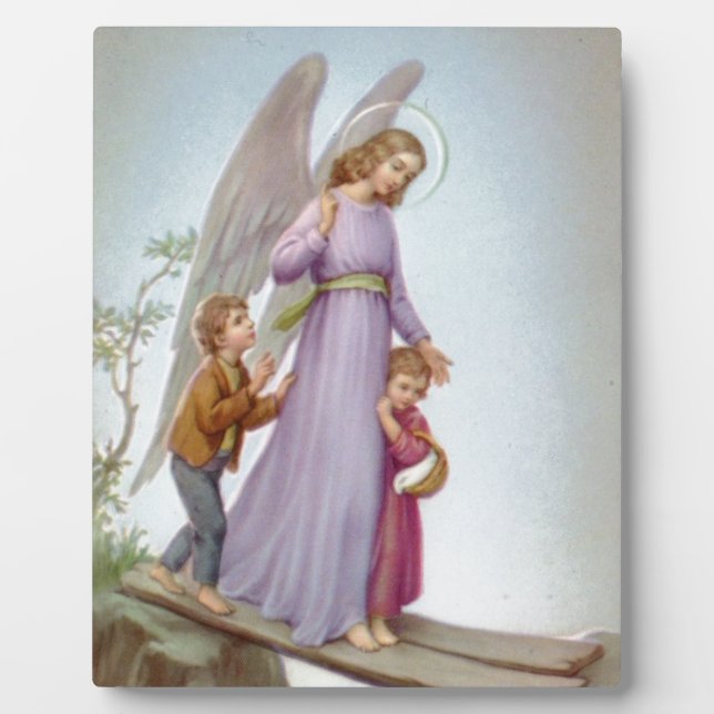 Placa Expositora Ángel de la guarda (Frente)