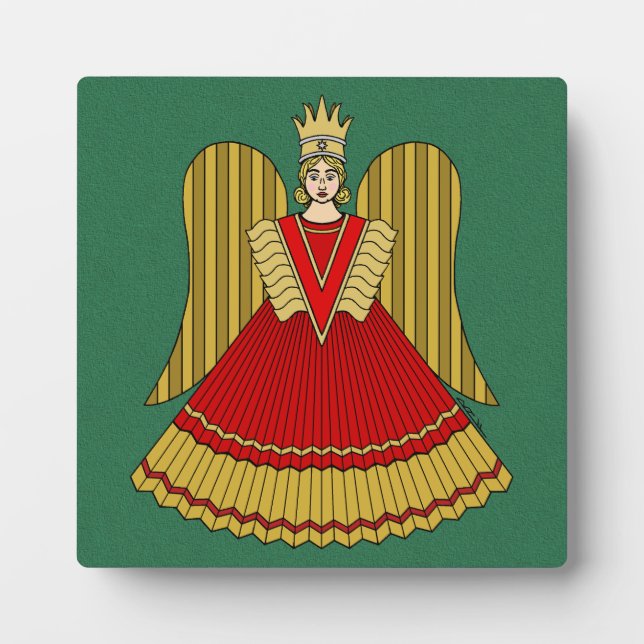 Placa Expositora Angel Navidades de Nuremberg (Frente)