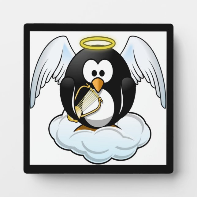 PLACA EXPOSITORA ANGEL PENGUIN (Frente)