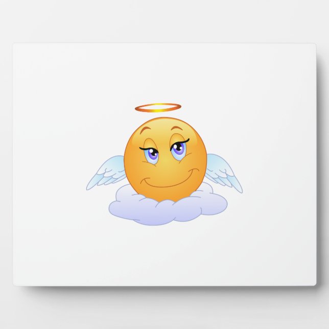 Placa Expositora Angel smiley (Frente)