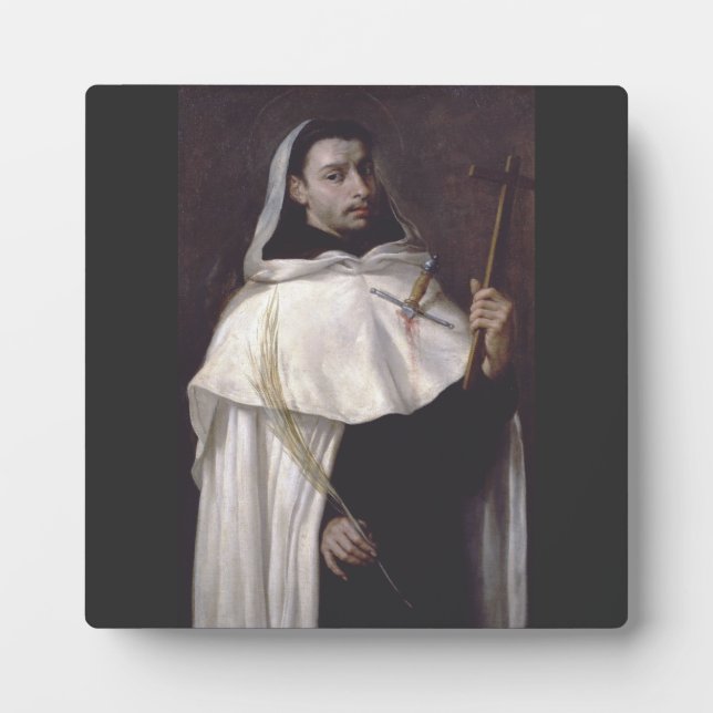 Placa Expositora Ángelus de San Martín de Jerusalén (Frente)