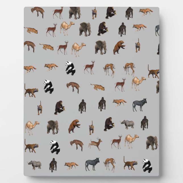 Placa Expositora Animales (Frente)