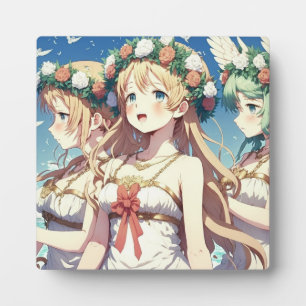 Placa Expositora Anime Chor