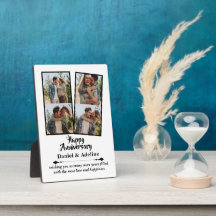 Aniversario de Boda Amor 4 Collage de Fotos Pareja