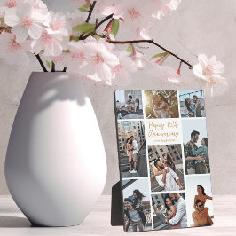 Placa Expositora Aniversario romántico de Personalizado de imagen d