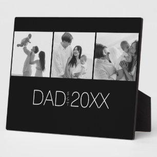 Placa Expositora Año de Fundación del Papá Regalos de Fotos Colecci