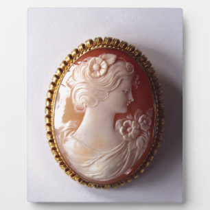 Placa Expositora Antiguo Cameo