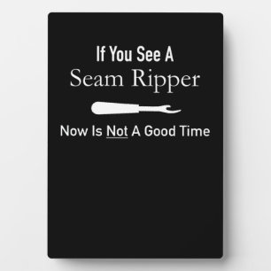 Placa Expositora Aplastamiento de ideas para regalo de Seamstress d