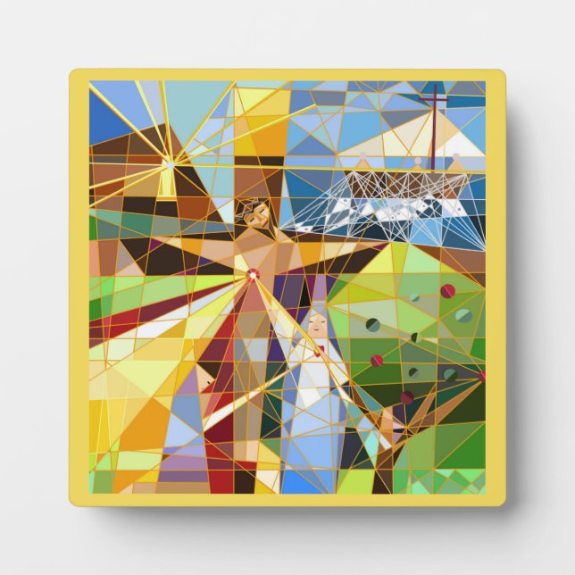 Placa Expositora Árbol de Jesús (Frente)