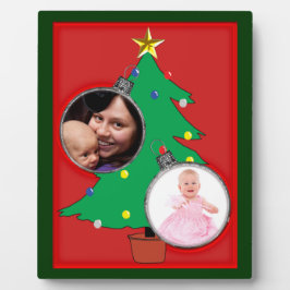 Placa Expositora Árbol de Navidad con tus fotos