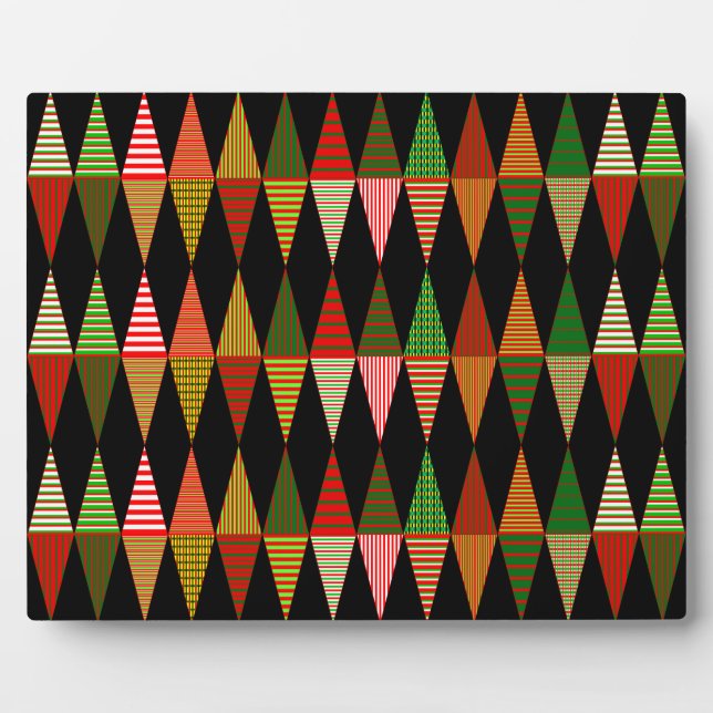 Placa Expositora Árboles de Navidad (Frente)