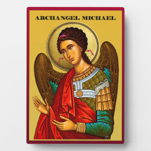Placa Expositora Arcángel Miguel