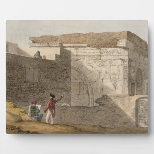 Placa Expositora Arco de Triunfo, Trípoli, plato 4 de 'A Narrative