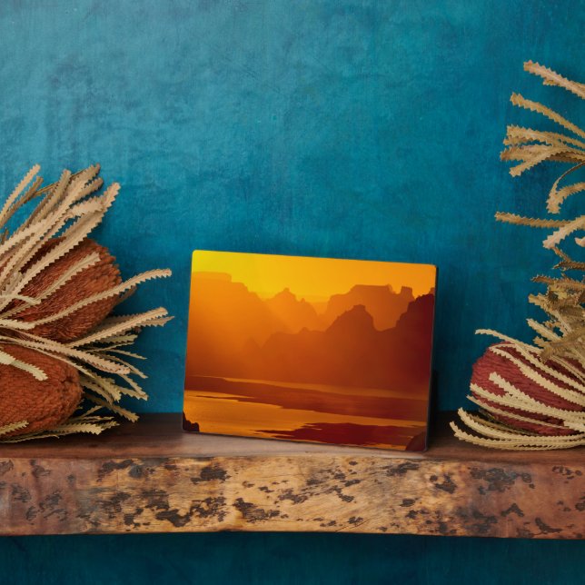 Placa Expositora Área Recreativa Nacional del Cañón Glen (Lado)