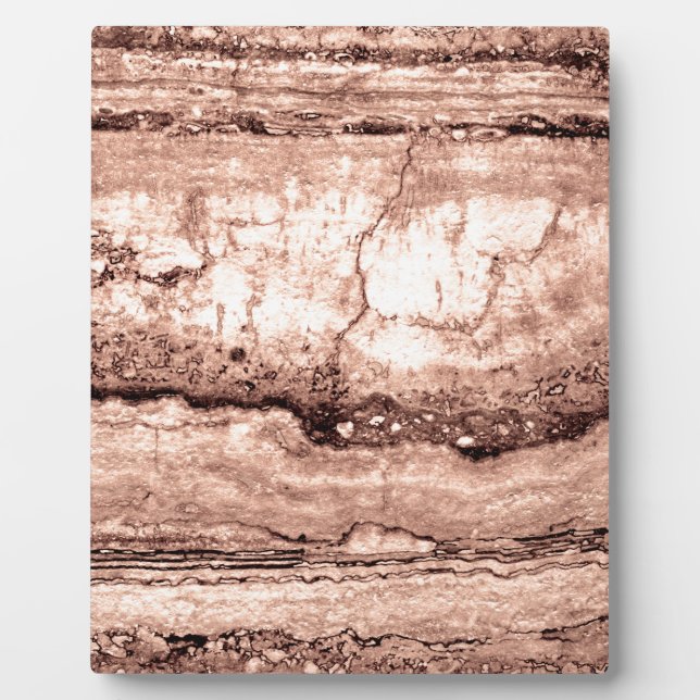 Placa Expositora Arena Dune Granita, rocas de piedra marrón canela (Frente)