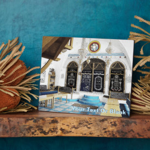 Placa Expositora Ari-Sephardi Shul - Safed