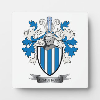 Placa Expositora Armstrong Family Crest Coat of Arms