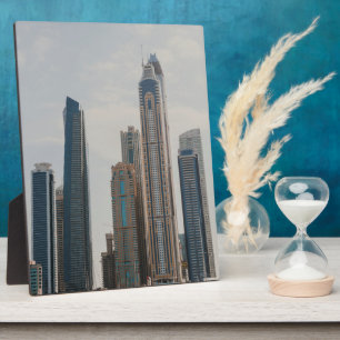 Placa Expositora Arquitectura de Dubai Marina