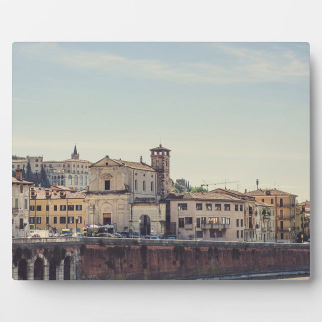 Placa Expositora Arquitectura de Verona, Italia (Frente)