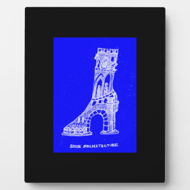 Placa Expositora Arquitectura del calzado Art Plaque
