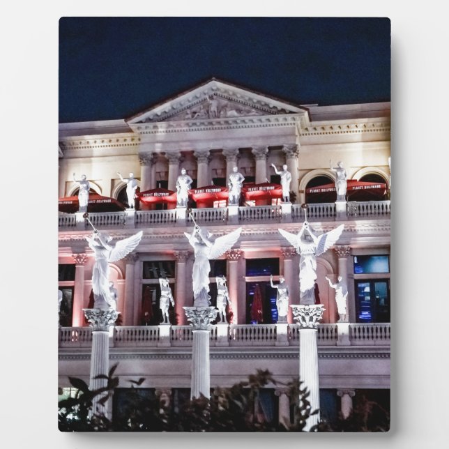 Placa Expositora Arquitectura del Foro del Palacio de las Vegas Nev (Frente)