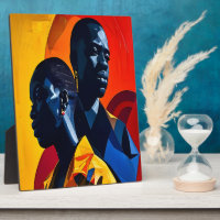 Arte abstracto afrocéntrico moderno