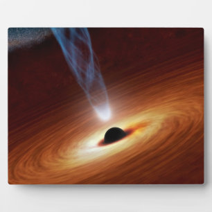 Placa Expositora Arte astronómico Black Hole