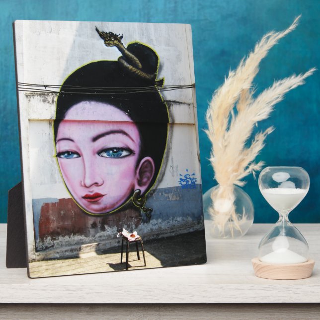 Placa Expositora Arte callejero de Lady Lao Graffiti (Lado)