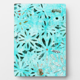 Placa Expositora Arte Daisy de medios mixtos