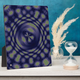 Placa Expositora Arte de Fantasía Abstracta Estrellas