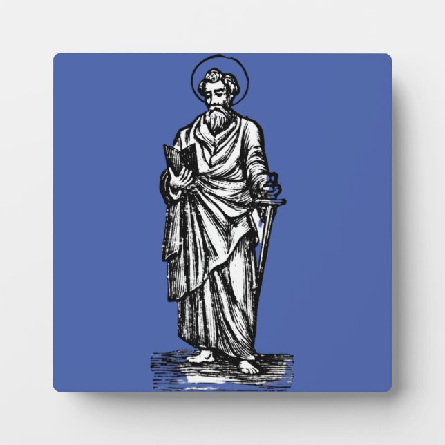 Placa Expositora Arte de la Espada del Espíritu de San Pablo (Frente)