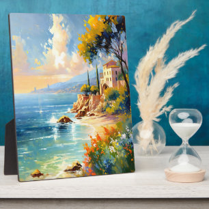 Placa Expositora Arte impresionista de la Costa Mediterránea ilumin