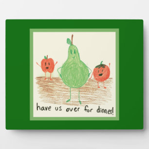 Placa Expositora Arte infantil, verde