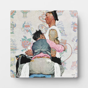 Placa Expositora Artista del tatuaje