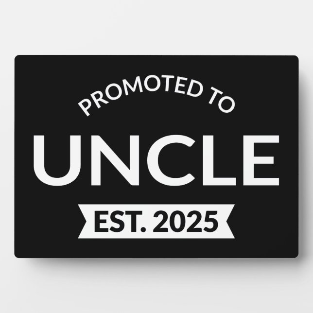 Placa Expositora Ascendido Al Tío Est. II 2025 (Frente)