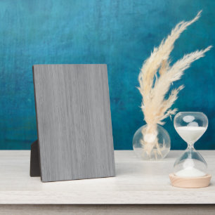 Placa Expositora Ash Gray Bamboo Wood Grain Look