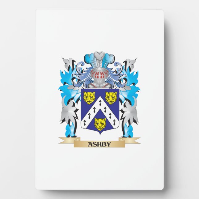 Placa Expositora Ashby Coat Of Arms (Frente)