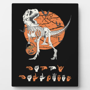 Placa Expositora ASL Happy Halloween III - Temporada de fantasía