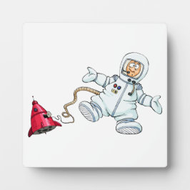 Placa Expositora astronauta