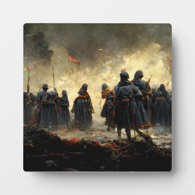 Placa Expositora Atacar el lugar (Frente)