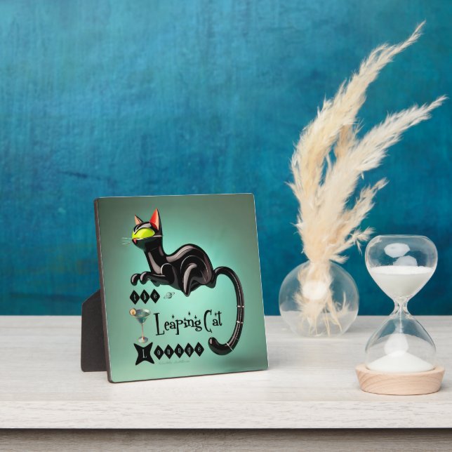 Placa Expositora Atómico Futurista El Salto Del Gato (in situ)