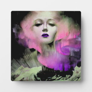 Placa Expositora Aurora por Clive Henry noche púrpura rosa