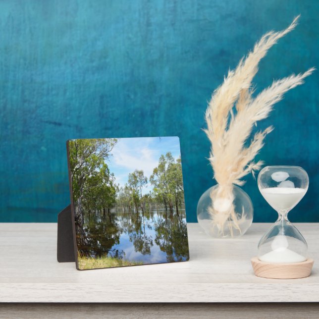 Placa Expositora Australia El río Murray, (in situ)