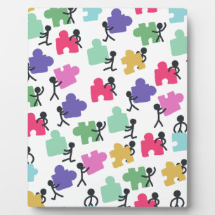 Placa Expositora autista