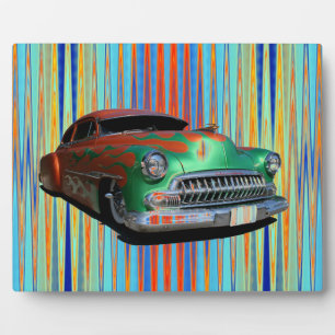 Placa Expositora Auto clásico