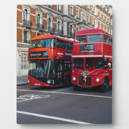 Placa Expositora Autobuses Red Double Decker