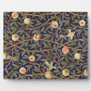 Placa Expositora Ave William Morris Y Pomegranato